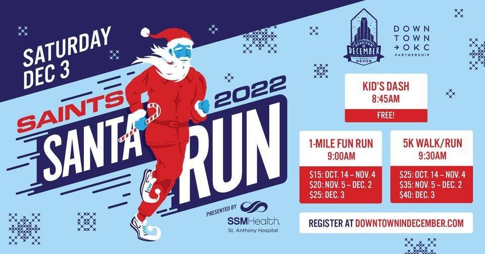 Saints Santa Run 2022