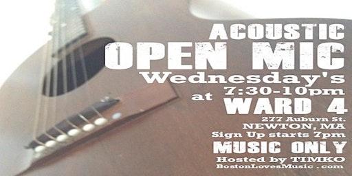 Open Mic at Ward 4 - Hosted by TIMKO!