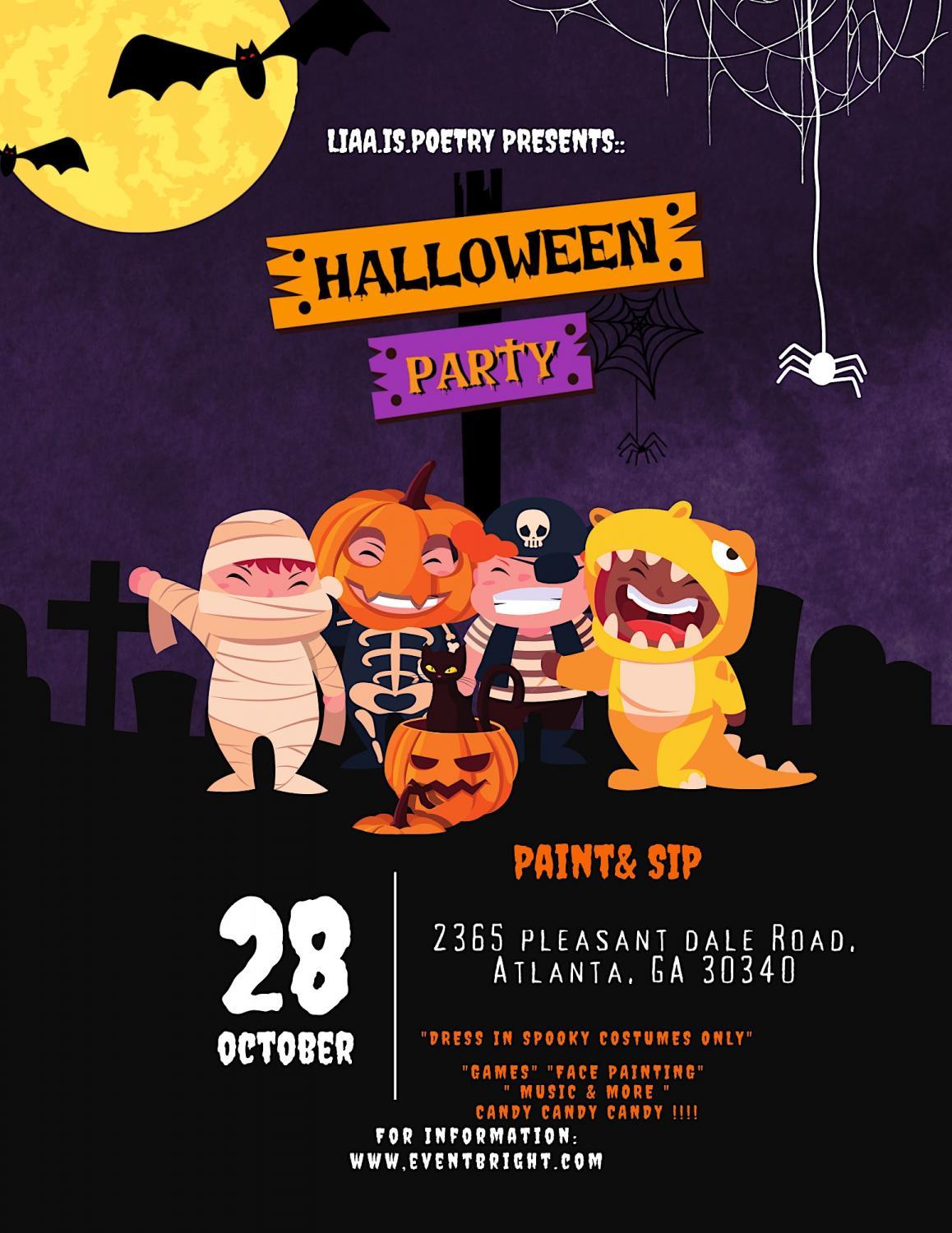 Halloween Town Paint & Sip (Kids)
Fri Oct 28, 7:00 PM - Fri Oct 28, 9:00 PM
in 9 days