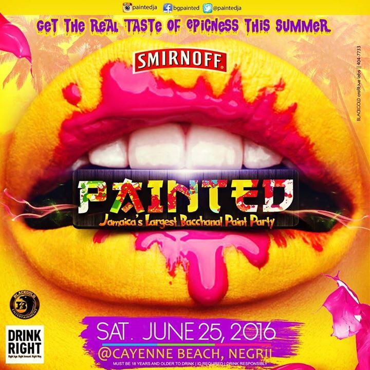 PAINTED"Jamaica's Largest Bacchanal Paint Party"