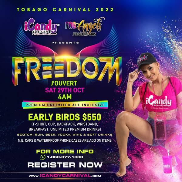 iCandy J&#8217;ouvert Tobago Carnival 2022