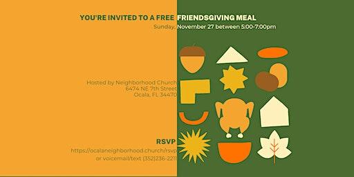 Free Friendsgiving Meal