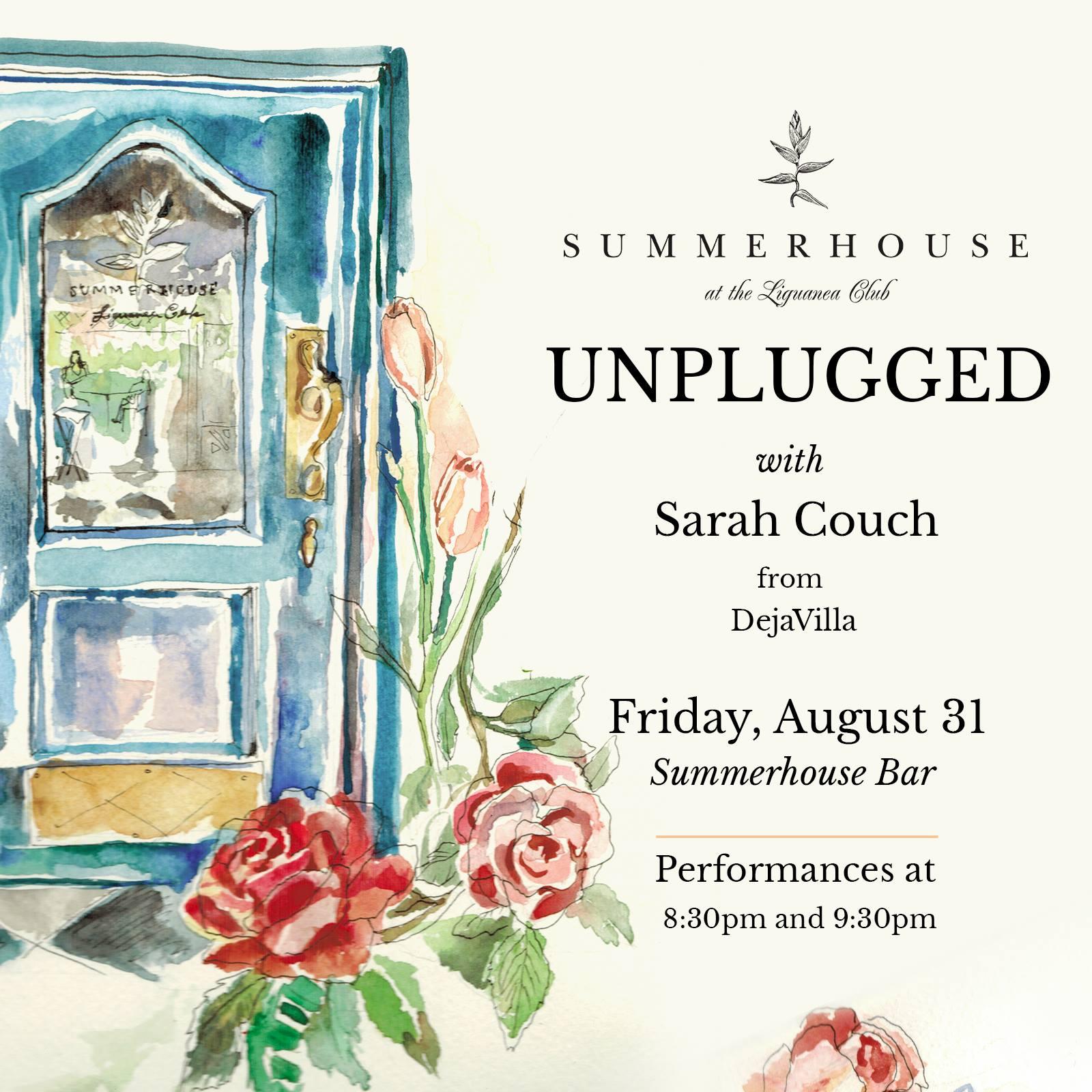 Summerhouse-Unplugged with Sarah Counch