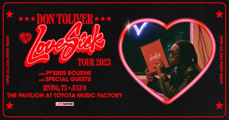 Don Toliver - Thee Love Sick Tour 2023