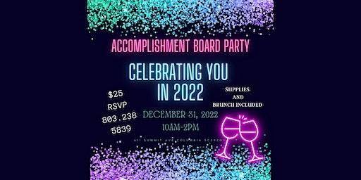 Accomplishment Board Party and Brunch