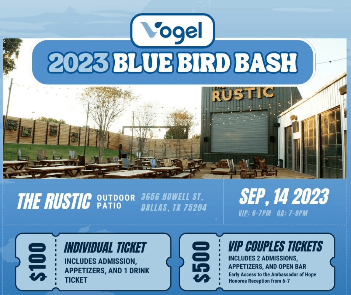 2023 Vogel Blue Bird Bash