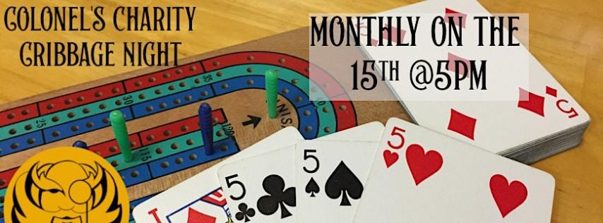 Monthly Charity Cribbage Night @ Colonel Mustard's Sandwich Emporium