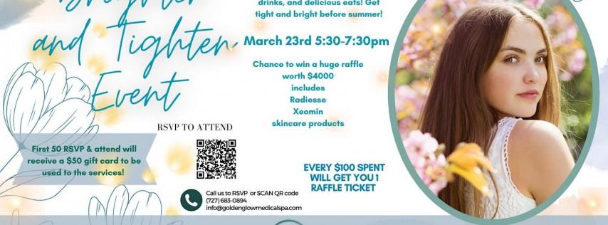 Brighten and Tighten Spring Event