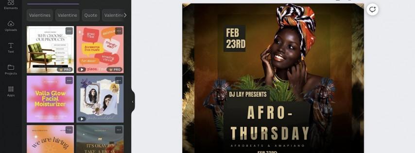 DJ Lay Presents “Afro-Thursday”