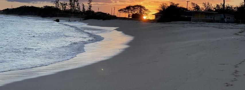 Private Beach Cabana Experience on Secluded Sandy Beach