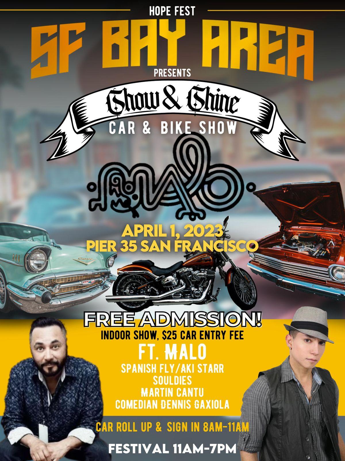 Hope Fest SF Bay Area&quot; Show and Shine&quot; Car Registration