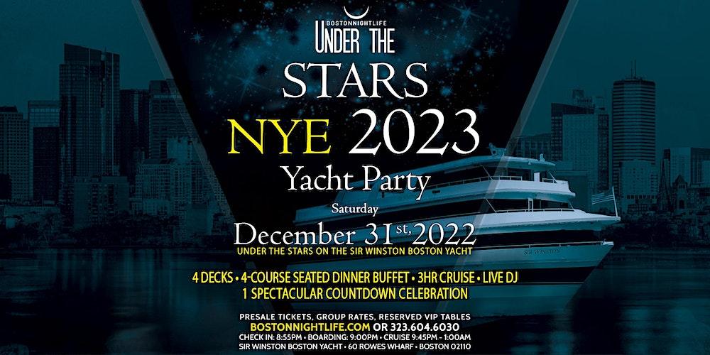 2023 Boston New Year's Eve | Under the Stars Party Cruise