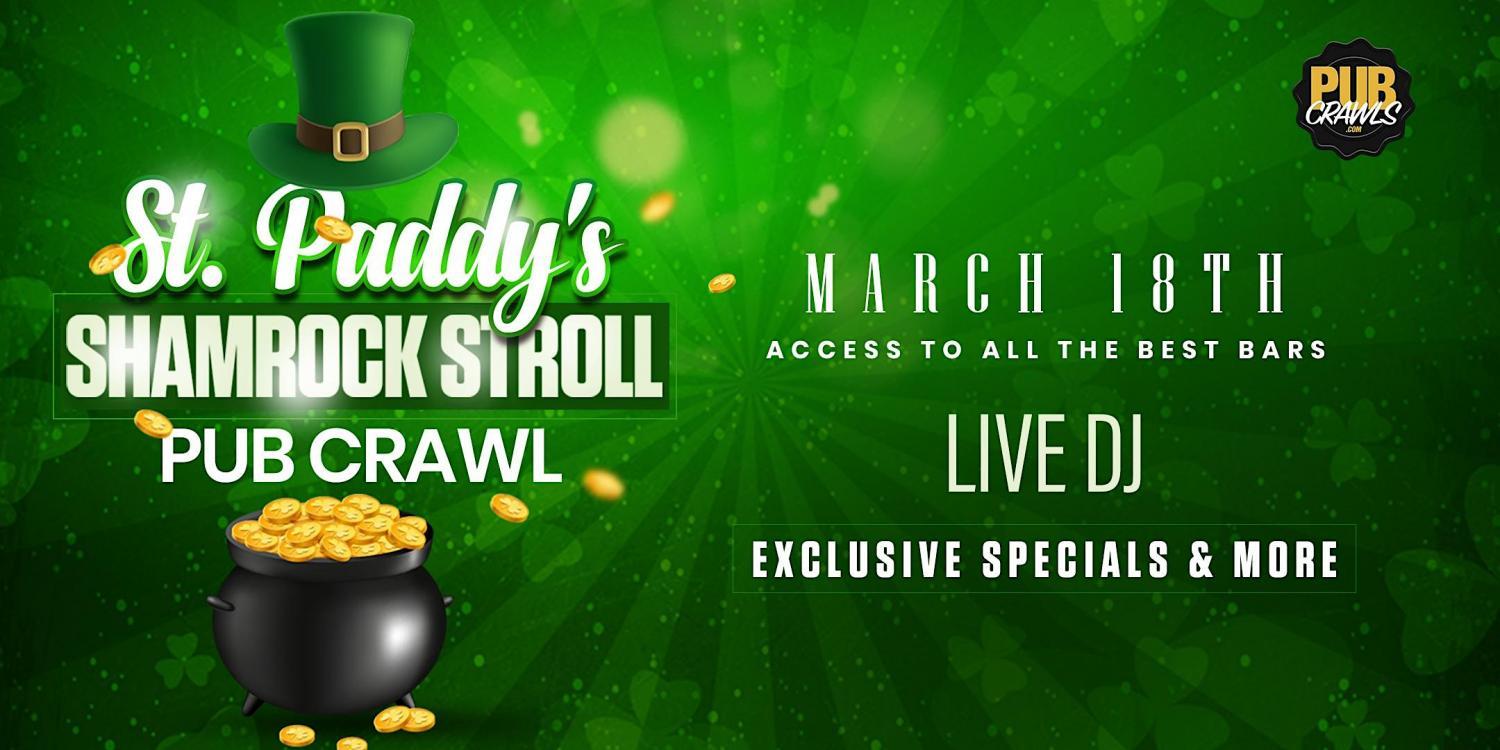 Indianapolis Shamrock Stroll St Patrick's Day Weekend Bar Crawl