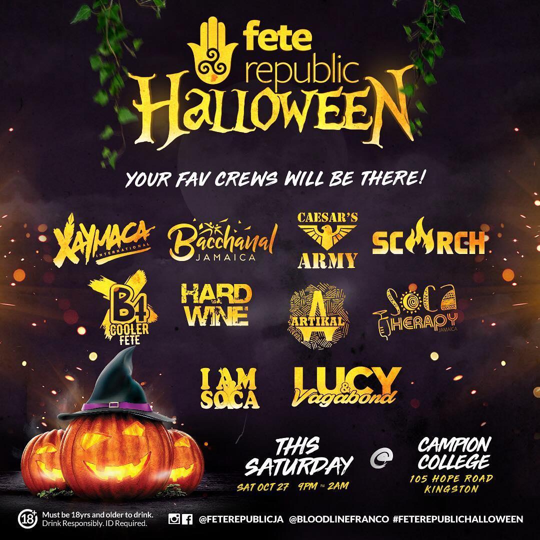 BACARDI: Fete Republic Halloween