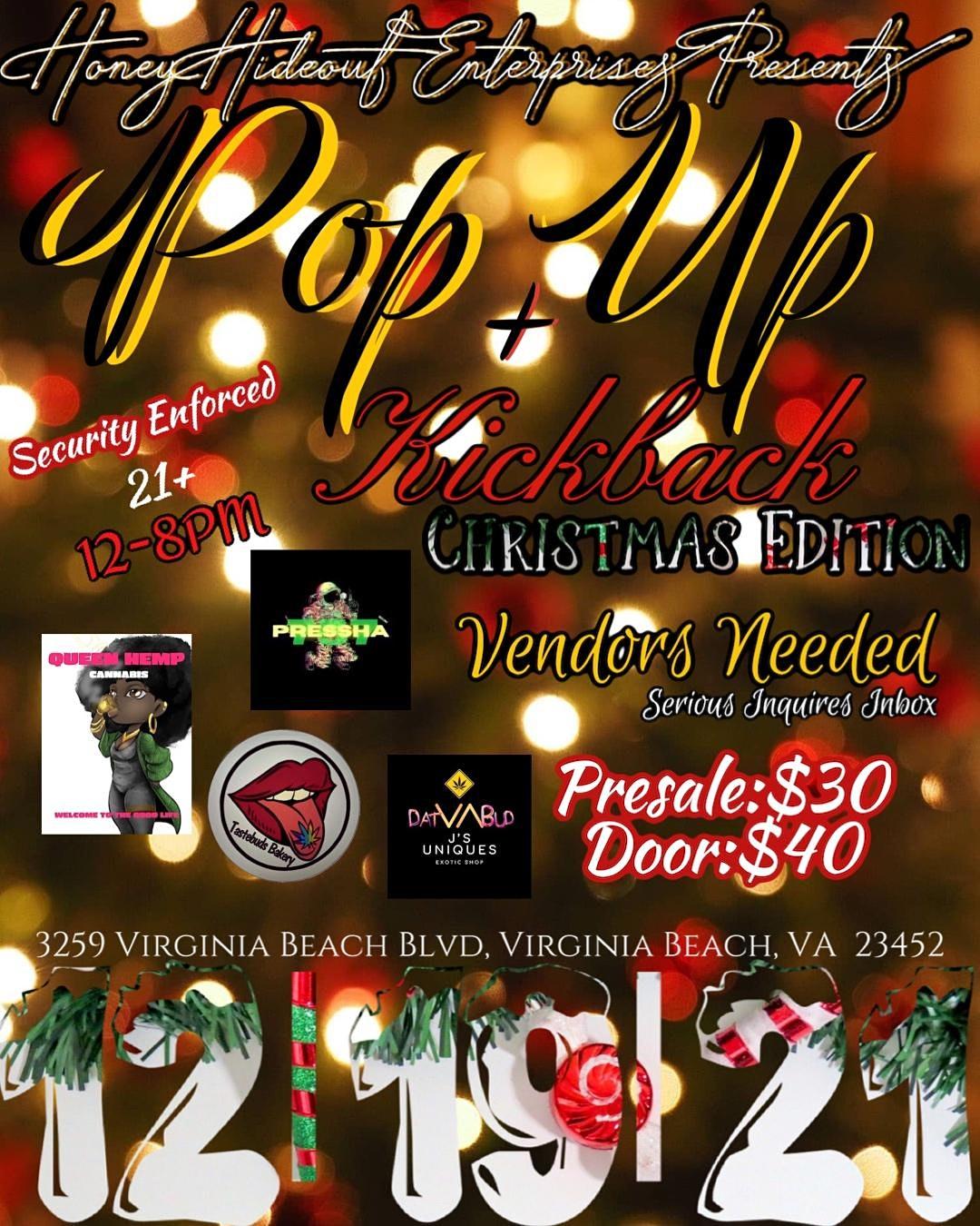 Pop Up & Kickback Christmas Edition