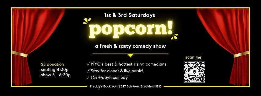 Popcorn! -- NYC’s Best & Hottest Rising Comedians