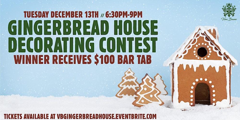 Gingerbread House Decorating Contest