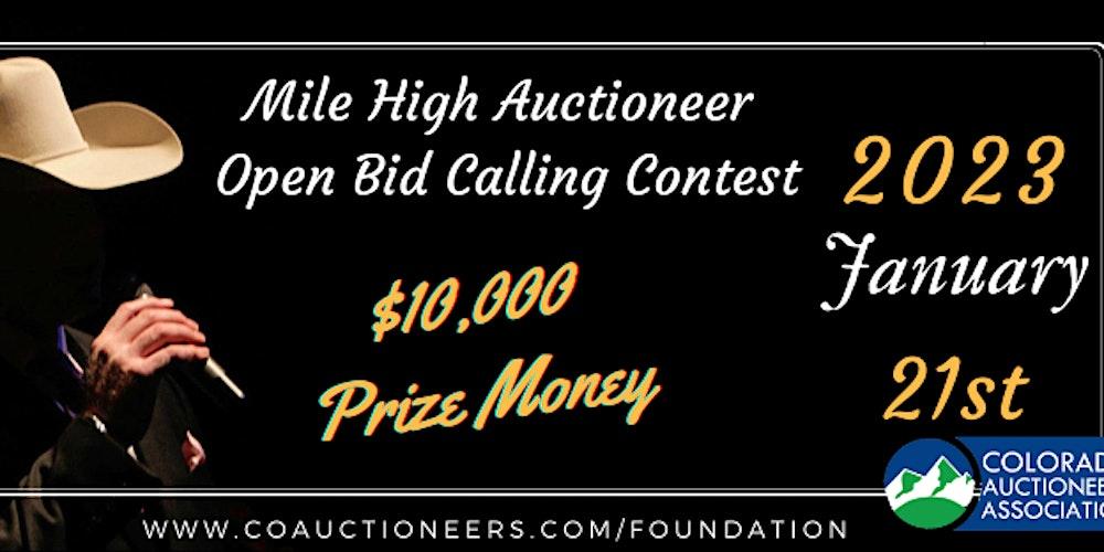 2023 Mile High Open Bid Calling Contest