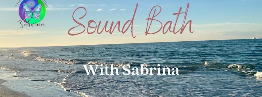 Sunrise Sound Bath with Sabrina