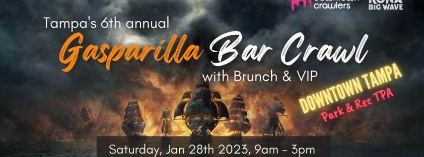 6th Annual Gasparilla Bar Crawl, Brunch & VIP - Tampa (Park & Rec TPA)