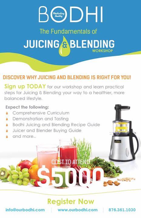 The Fundamentals of Juicing and Blending Workshop | 2nd Staging