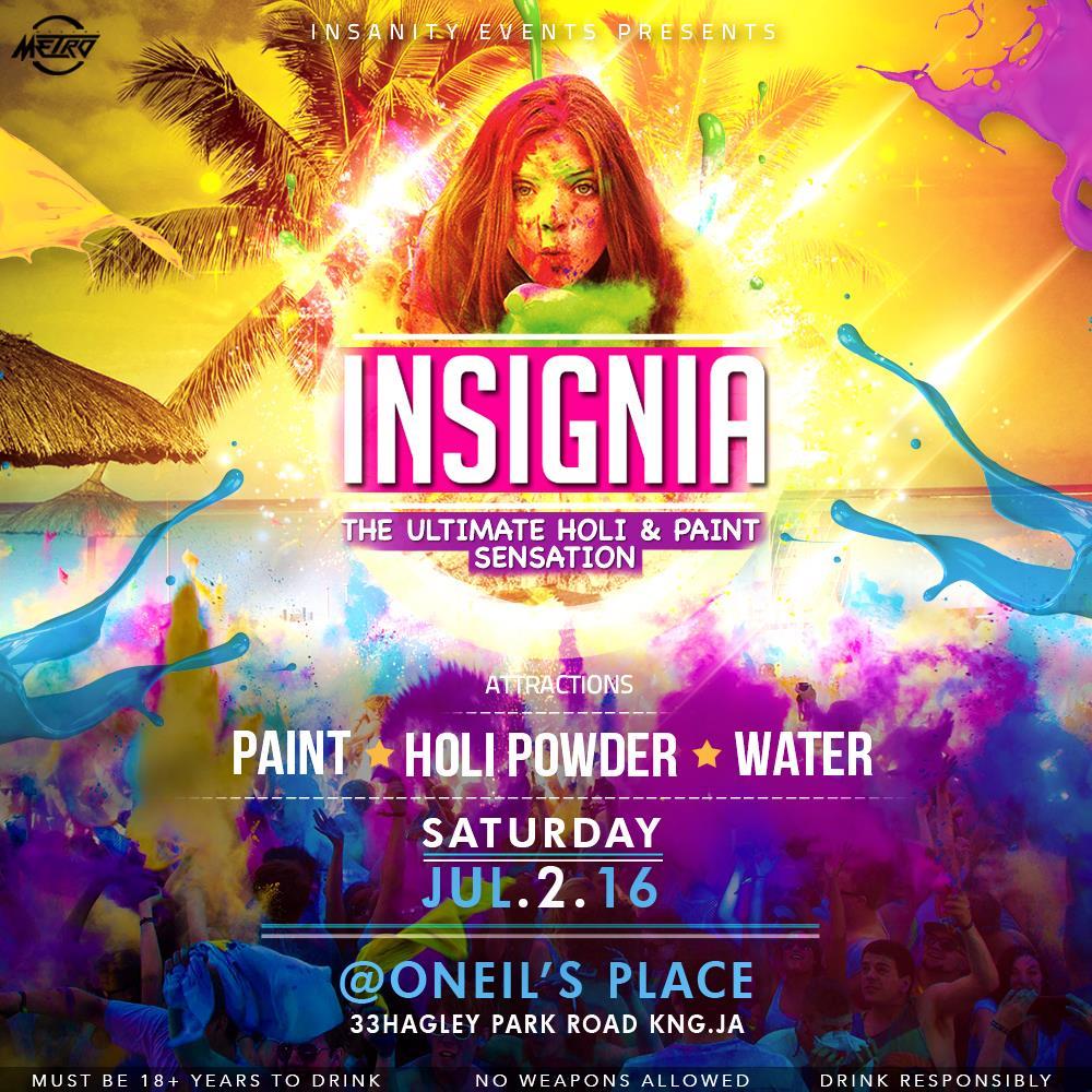 INSIGNIA "The Ultimate Holi & Paint Sensation