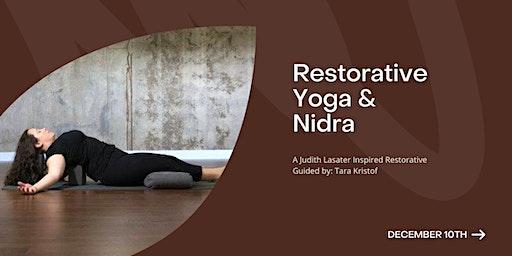 Restorative Yoga  + Nidra: Tara Kristof