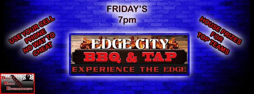 Survey Says (Family Feud Style Game) At Edge City BBQ & Tap in Oldsmar