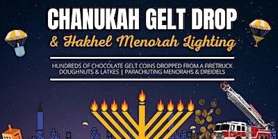 Public Menorah Lighting + Gelt Drop