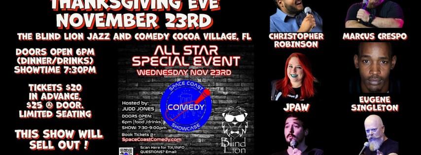 Space Coast Comedy All Star Event In Cocoa Village