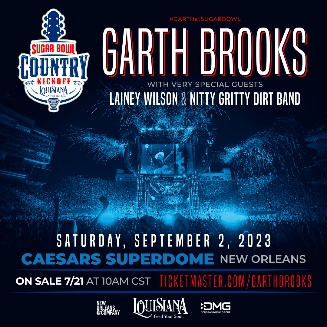 LOUISIANA'S SUGAR BOWL COUNTRY KICKOFF WITH GARTH BROOKS