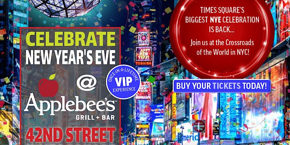 Applebee's 42nd Street Times Square NYE 2023