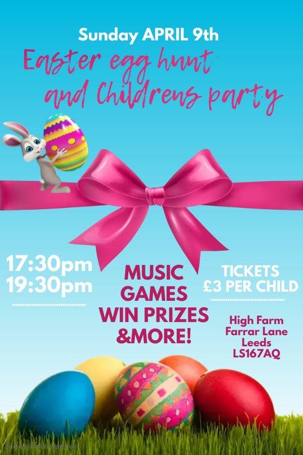 KIDS EASTER PARTY &amp; EGG HUNT