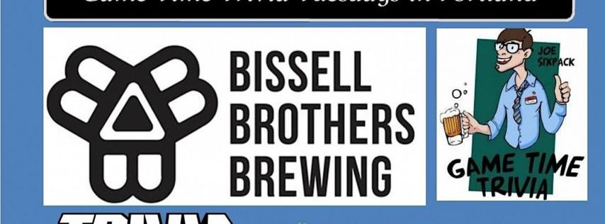 Game Time Trivia Tuesdays at Bissell Brothers Brewing