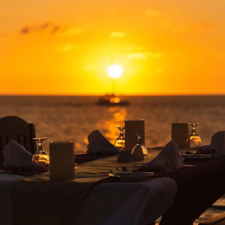 The Blue Mahoe Restaurant at the Ocean Cliff Hotel Negril