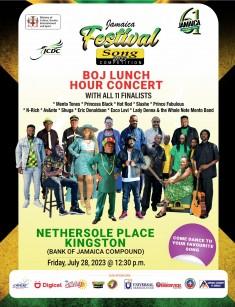 JAMAICA FESTIVAL SONG LUNCH HOUR CONCERT