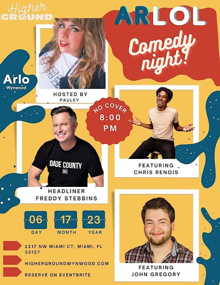 ArLOL Comedy Night at Higher Ground in Arlo Wynwood