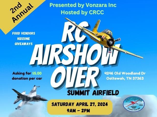 RC Airshow over Summit Airfield 2024