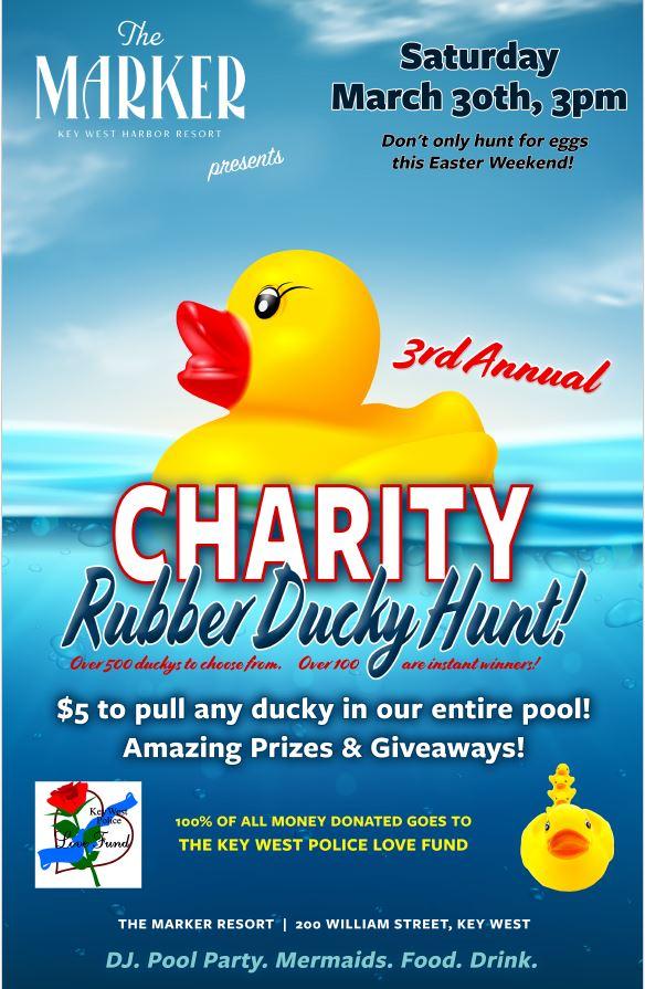 Charity Rubber Ducky Hunt at The Marker