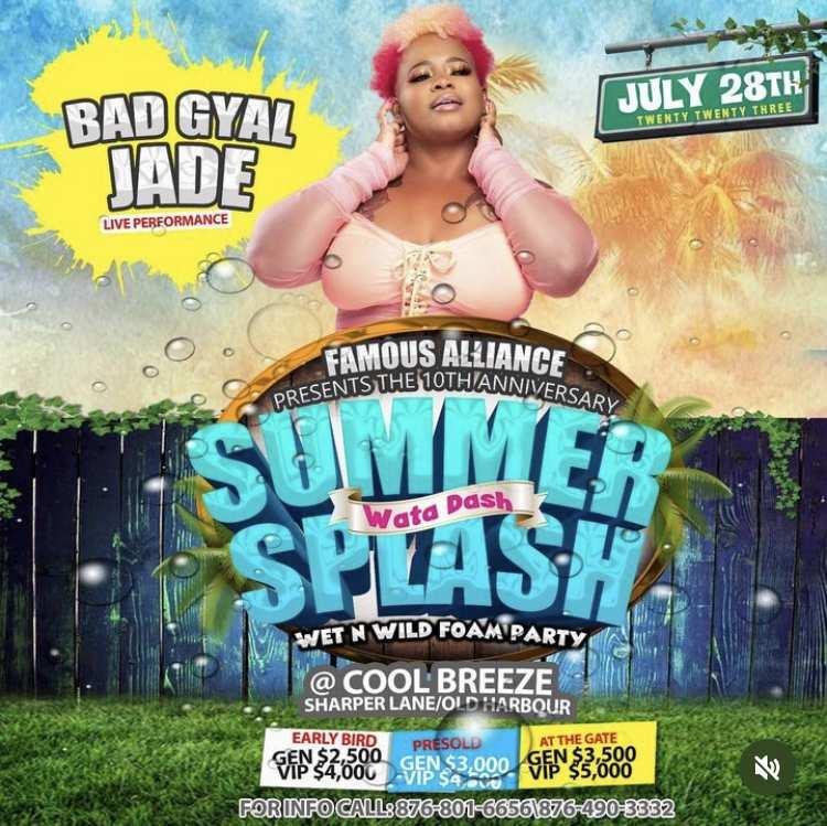 Summer Splash Wata Dash Wet and Wild Edition