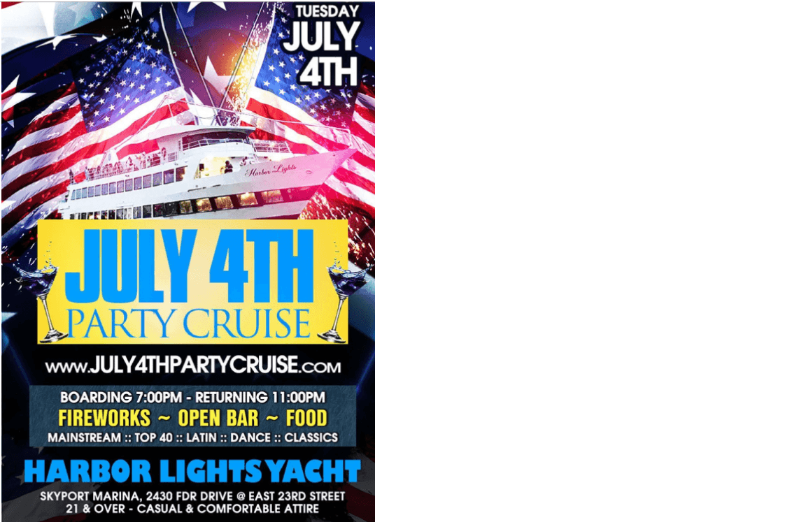 July 4th Party Cruise