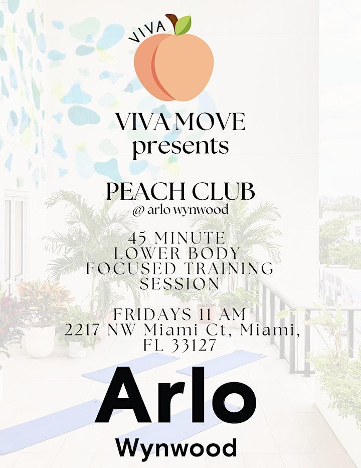 Peach Club Wellness Program @ Arlo Wynwood