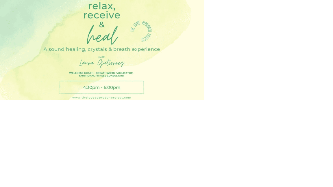 Relax, Receive & Heal: Sound, Crystals & Breath