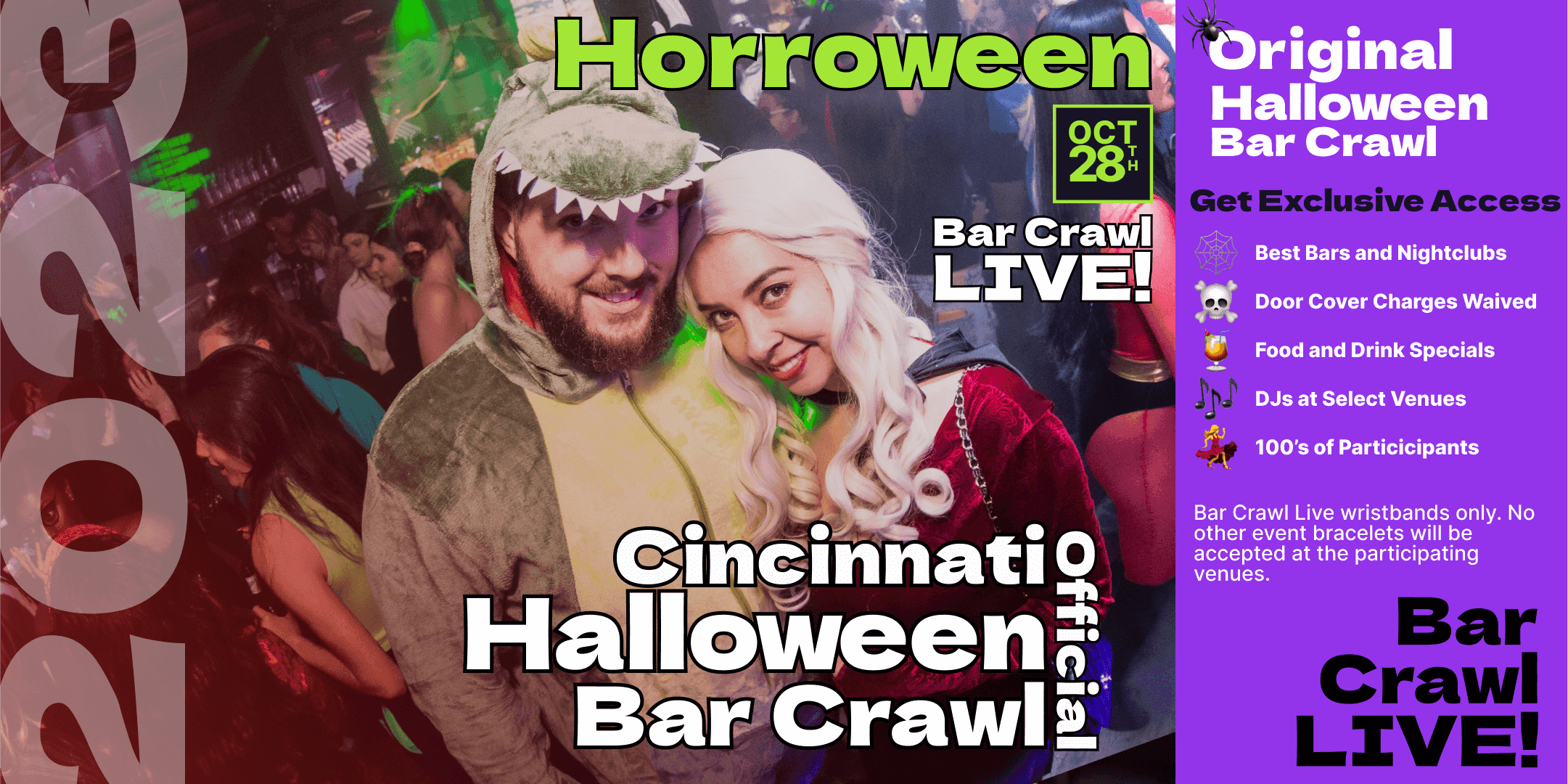 2023 Official Halloween Bar Crawl Cincinnati's Biggest Bar Event