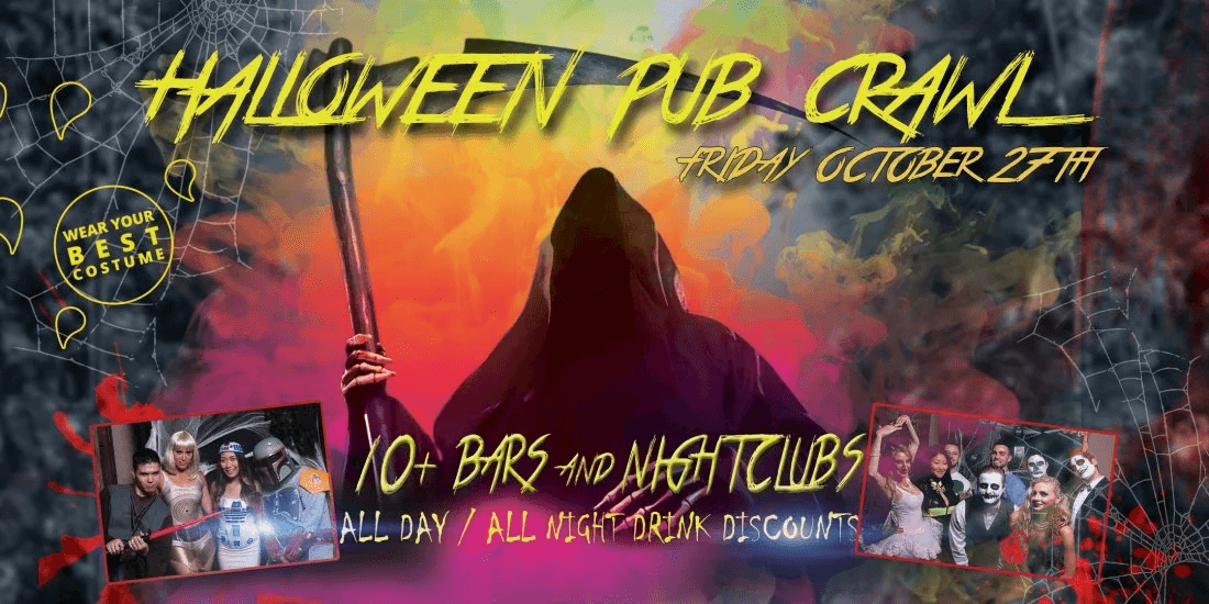 AUSTIN HALLOWEEN BAR CRAWL - OCT 27th
