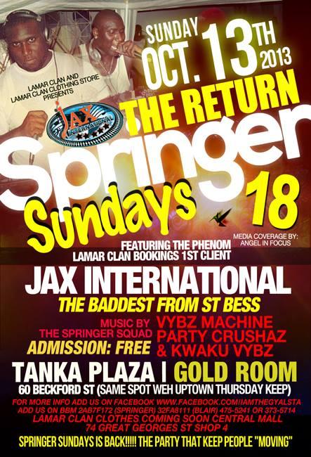 SPRINGER SUNDAYS 18 : THE RETURN